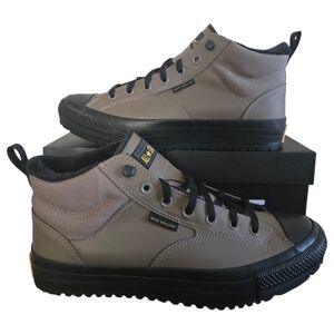 Converse CTAS Malden Street Boot Mid Mens Size 11.5 Taupe Black A14619C
